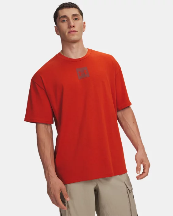 UA Heavyweight SM Box Mens Short Oversized Sleeve